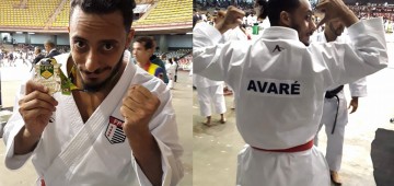 André Cavalcante é campeão brasileiro de karatê