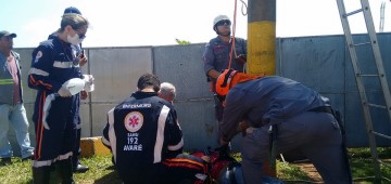 Equipes do SAMU realizam treinamento de resgate