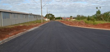 Pavimentação da Rua Albânia é concluída