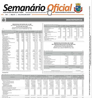 Semanário Oficial - Ed. 30